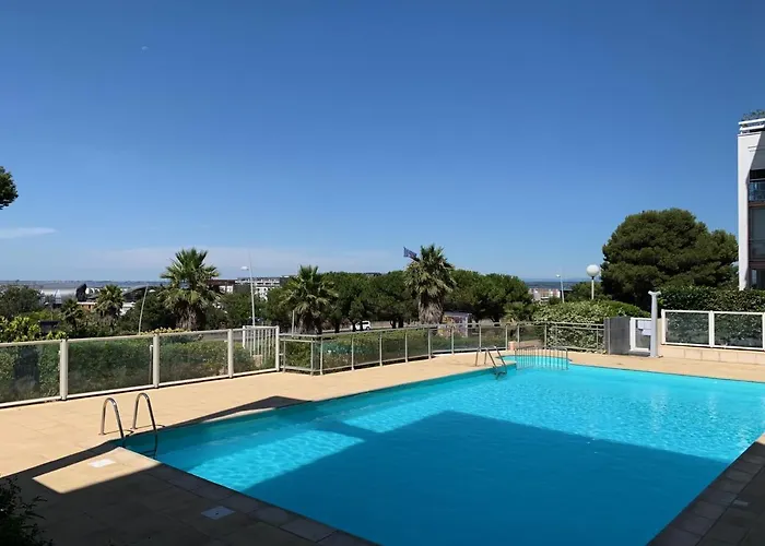 Studio Mezzanine - Vue Mer - Terrasse - Parking - Literie Neuve !